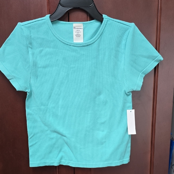 No Boundaries Other - NWT. No Boundaries Girl's Mint Green Ribbed Top. Size 12/14